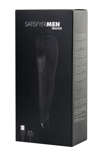 Перезаряжаемый мастурбатор с вибрацией Satisfyer Men Wand фото 8