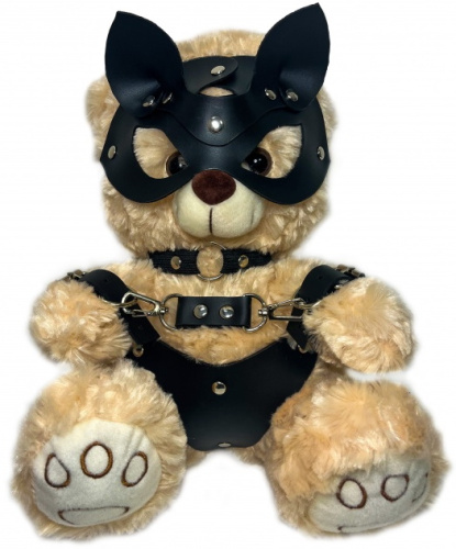 Плюшевый БДСМ Мишка в эротическом костюме