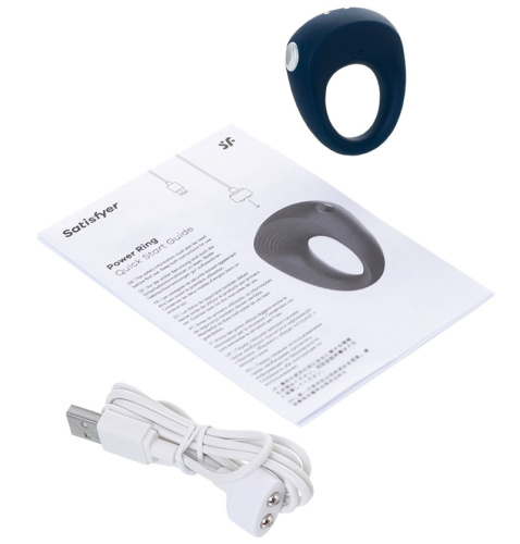 Эрекционное виброкольцо Satisfyer Power Ring фото 10