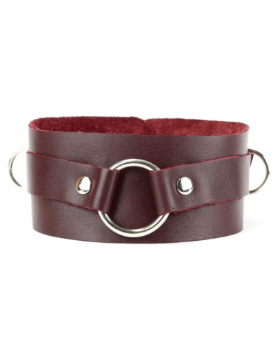 Ошейник классика бордо фото 2