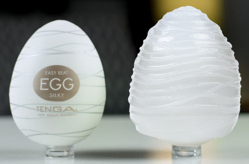 Мастурбатор яйцо Tenga egg Silky фото 2