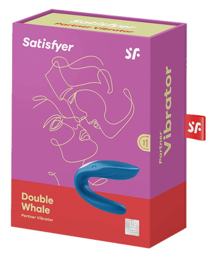 Многофункциональный стимулятор для пар Satisfyer Double Whale фото 13