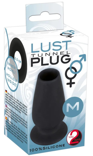 Анальный тоннель Lust Tunnel Plug М фото 6