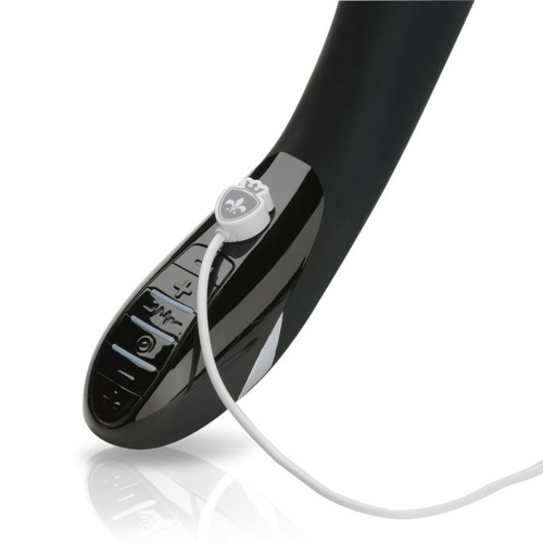 Вибратор с электростимуляцией Mystim Sizzling Simon Black Edition фото 4