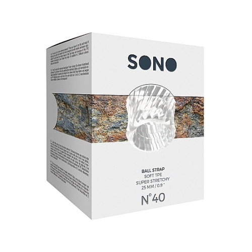 Эрекционное кольцо Sono No 40 фото 2