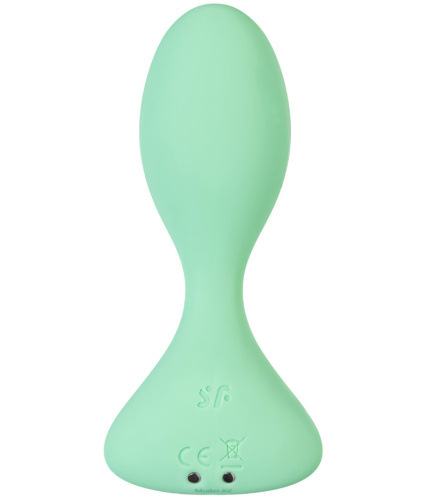Анальный смарт-стимулятор с вибрацией Satisfyer Trendsetter зеленый фото 5