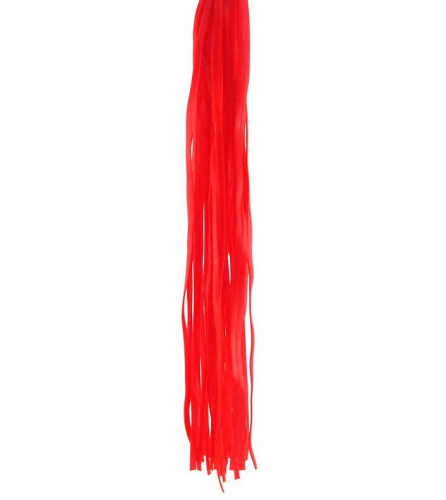 Красная силиконовая плеть Elite Silicone Whip Red 47 см фото 4