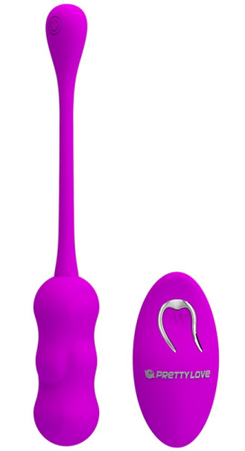 Перезаряжаемое виброяйцо Pretty Love Leshy с беспроводным управлением фото 3