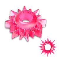 Розовое кольцо на пенис Topgear для эрекции