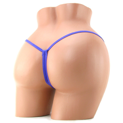 Трусики с вырезом с вибропулей и пэстисы Neon Purple фото 6