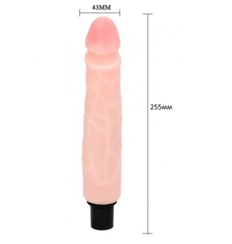 Реалистичный вибратор Realistic Cock 26 см фото 8