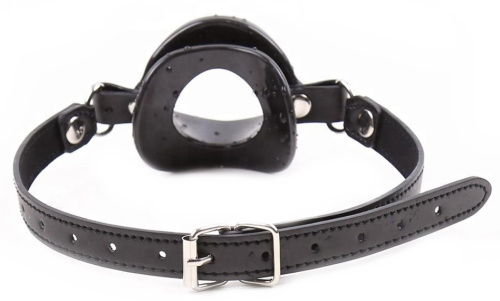 Кляп-губы черного цвета фото 2