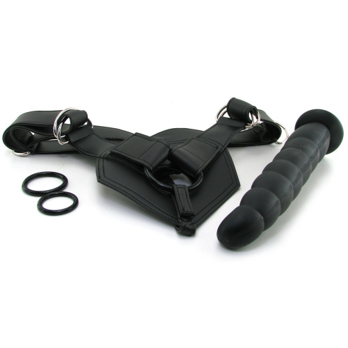 Страпон FF Extreme 10 in Ruff Rider Black фото 4