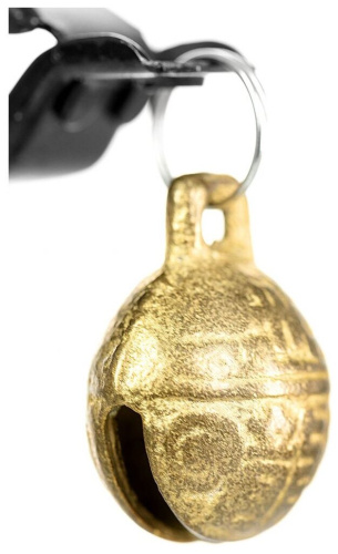 Черные зажимы на соски с бубенчиками фото 5