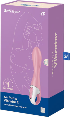 Расширяющийся вибратор Satisfyer Air Pump Vibrator 2 фото 8