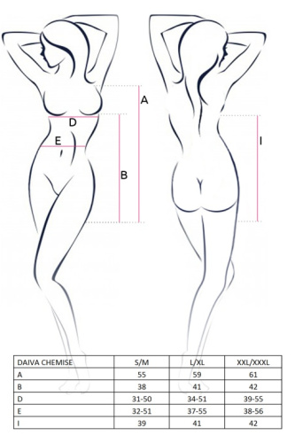 Черная сорочка Daiva XXL/XXXL фото 2