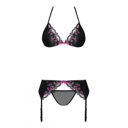 Чёрный комплект Floweria L/XL фото 4