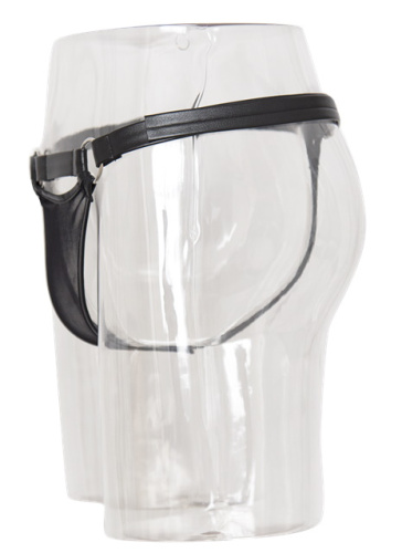 Мужские трусики-стринги с сеточкой фото 4