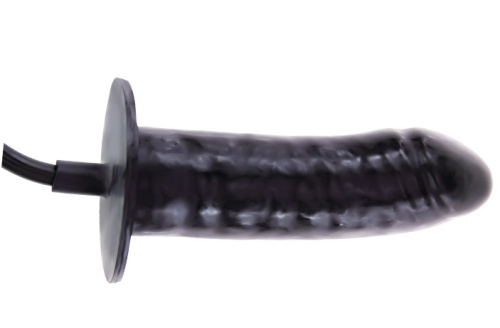 Расширяющийся фаллоимитатор с грушей Bigger Joy 16 см фото 4