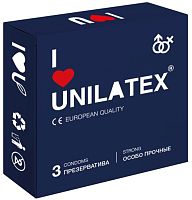 Особо прочные презервативы Unilatex Extra Strong 3 шт