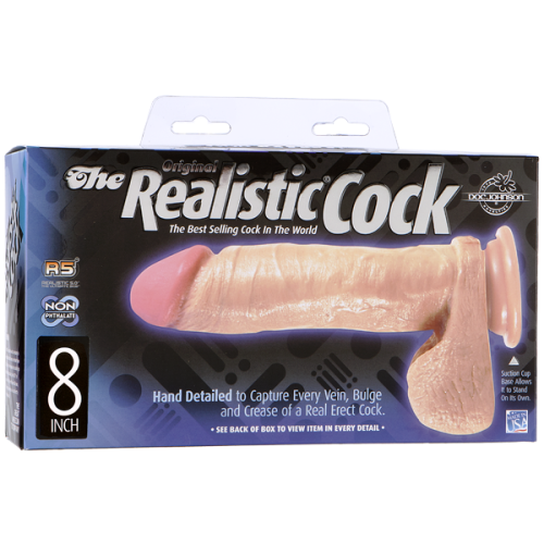Фаллоимитатор с мошонкой 8in Realistic Cock фото 4