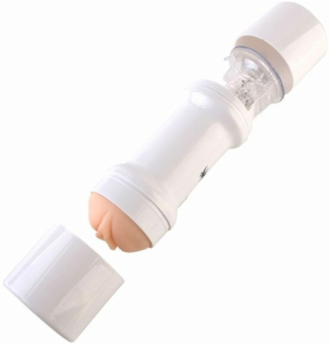 Мастурбатор с вибрацией Spider Man Hands Free белый фото 3