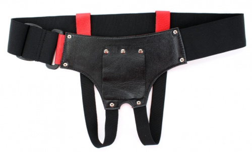 Красные трусики со штырьком для насадки фото 3