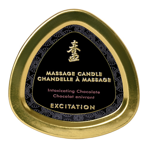 Массажное аромамасло Shunga Excitation Intoxicating Chocolate с ароматом шоколада 170 мл фото 5