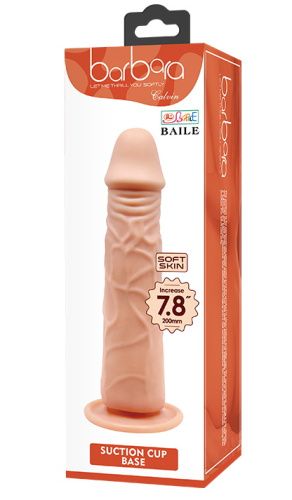 Реалистичный фаллоимитатор на присоске 20 см фото 6