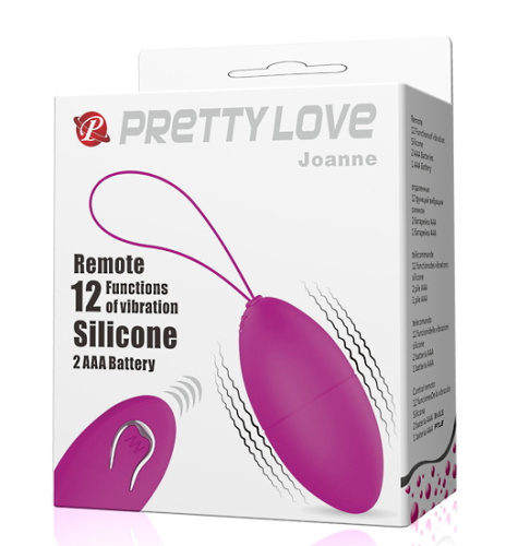 Виброяйцо с беспроводным управлением Pretty Love Joanne фото 10