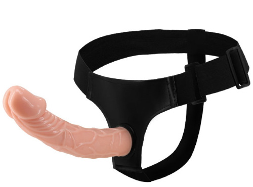 Реалистичный страпон на трусиках 20 см фото 3