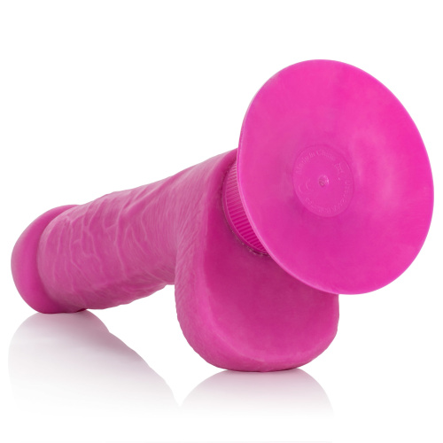 Вибратор на присоске Shower Stud Ballsy Dong розовый фото 2