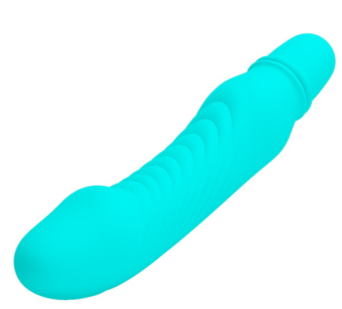 Мини-вибратор Stev бирюзовый фото 5