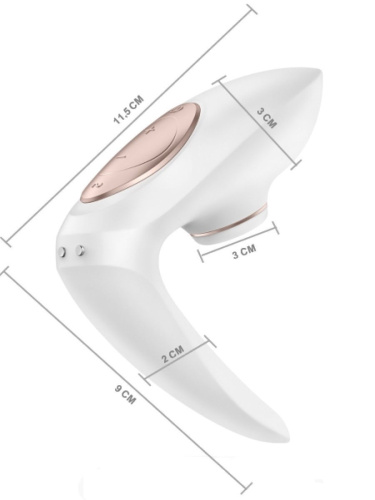 Бесконтактный вакуум-волновой стимулятор для пар Satisfyer Pro 4 Couples фото 6
