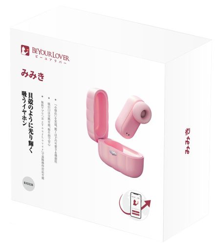 Вакуумный смарт-стимулятор BeYourLover Alggie Earphone в виде наушника фото 11