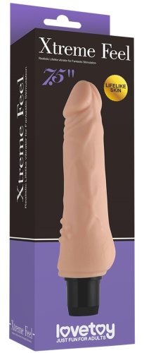 Классический вибратор Xtreme Feel Cyberskin 19 см фото 6
