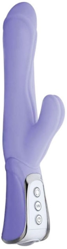 Вибратор с вращением Vibe Therapy Exaltation, фиолетовый фото 2