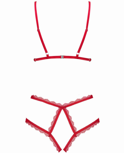 Откровенное боди с пушистыми пэстисами Merrynel L/XL фото 4