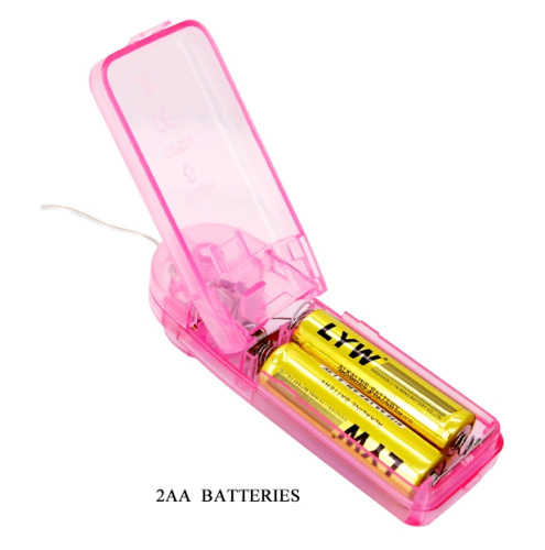 Вибростимулятор-бабочка для клитора на ремешках фото 6