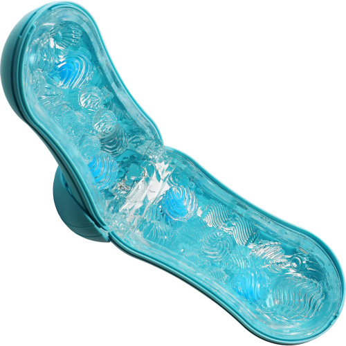 Футуристичный мастурбатор Tenga Flip ORB Ocean голубой фото 4