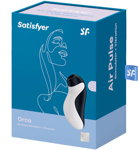 Вакуумно-волновой стимулятор клитора с вибрацией Satisfyer Orca фото 8