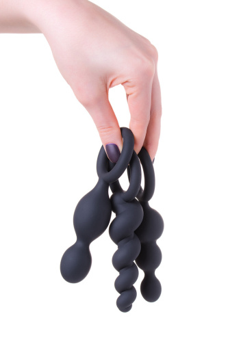 Набор анальных стимуляторов Satisfyer Booty Call ДЕФОРМИРОВАННАЯ УПАКОВКА фото 3