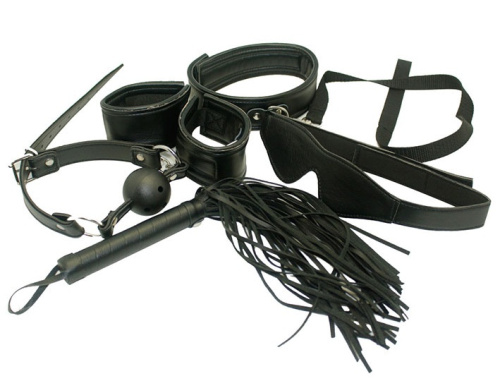 Бондажный набор черного цвета Mistress Bondage фото 2