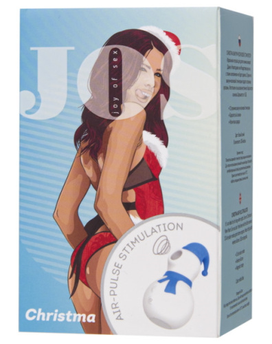 Вакуумно-волновой стимулятор клитора Jos Christma синий фото 11