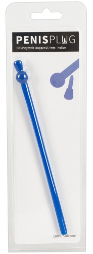 Силиконовый уретральный буж с заглушкой Penisplug фото 6