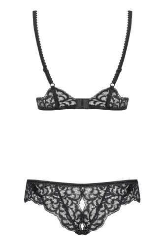 Соблазнительный черный комплект Laluna S/M фото 4