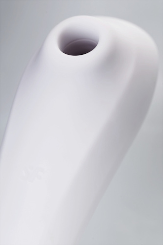 Клиторальный смарт-стимулятор с вибрацией Satisfyer Dual Pleasure белый фото 11