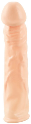 Удлиняющая насадка на пенис Silicone Extension + 2,5 см фото 2