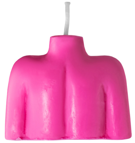 Розовая свеча Женский Силуэт Pecado BDSM 49 гр фото 6