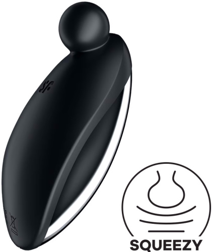 Клиторальный вибростимулятор Satisfyer Spot On 2 черный фото 2